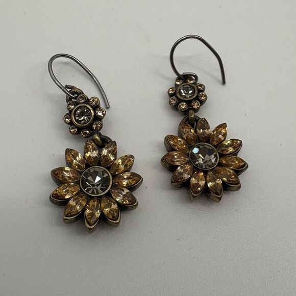 Fossil | Flower Drop Earrings - Picture 1 of 3